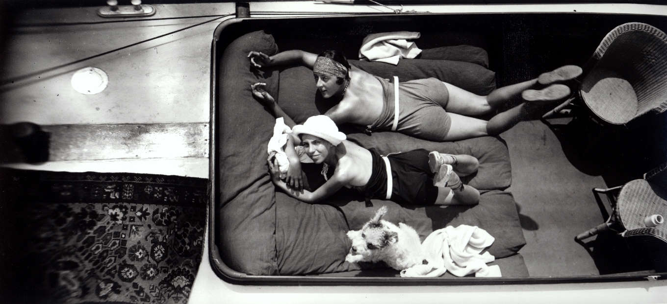 Jacques-Henri Lartigue, Vera and Arlette, Cannes, May, 1927