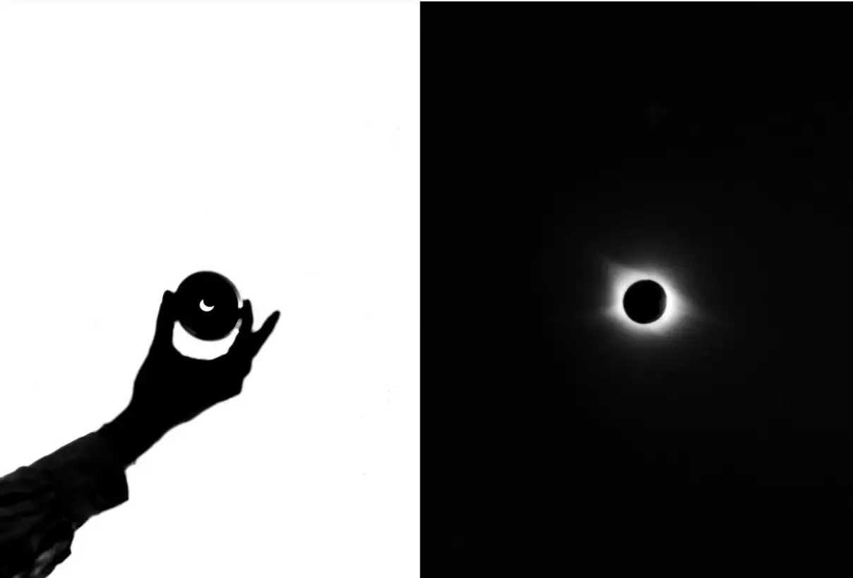Tommy Nease, Eclipse (diptych), 2017