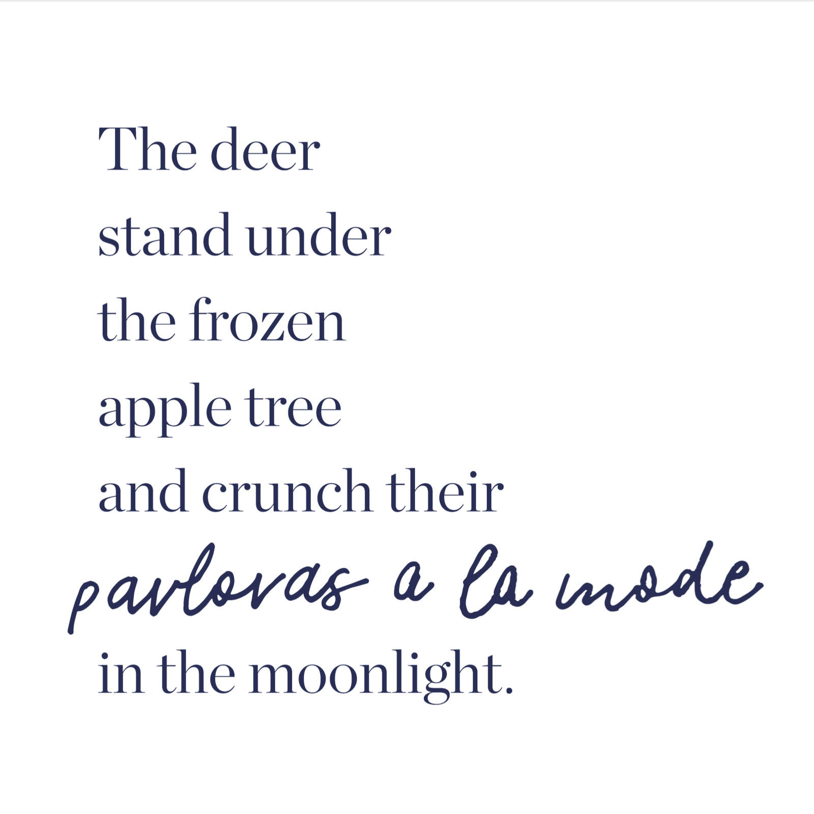 Pavlovas in the Moonlight