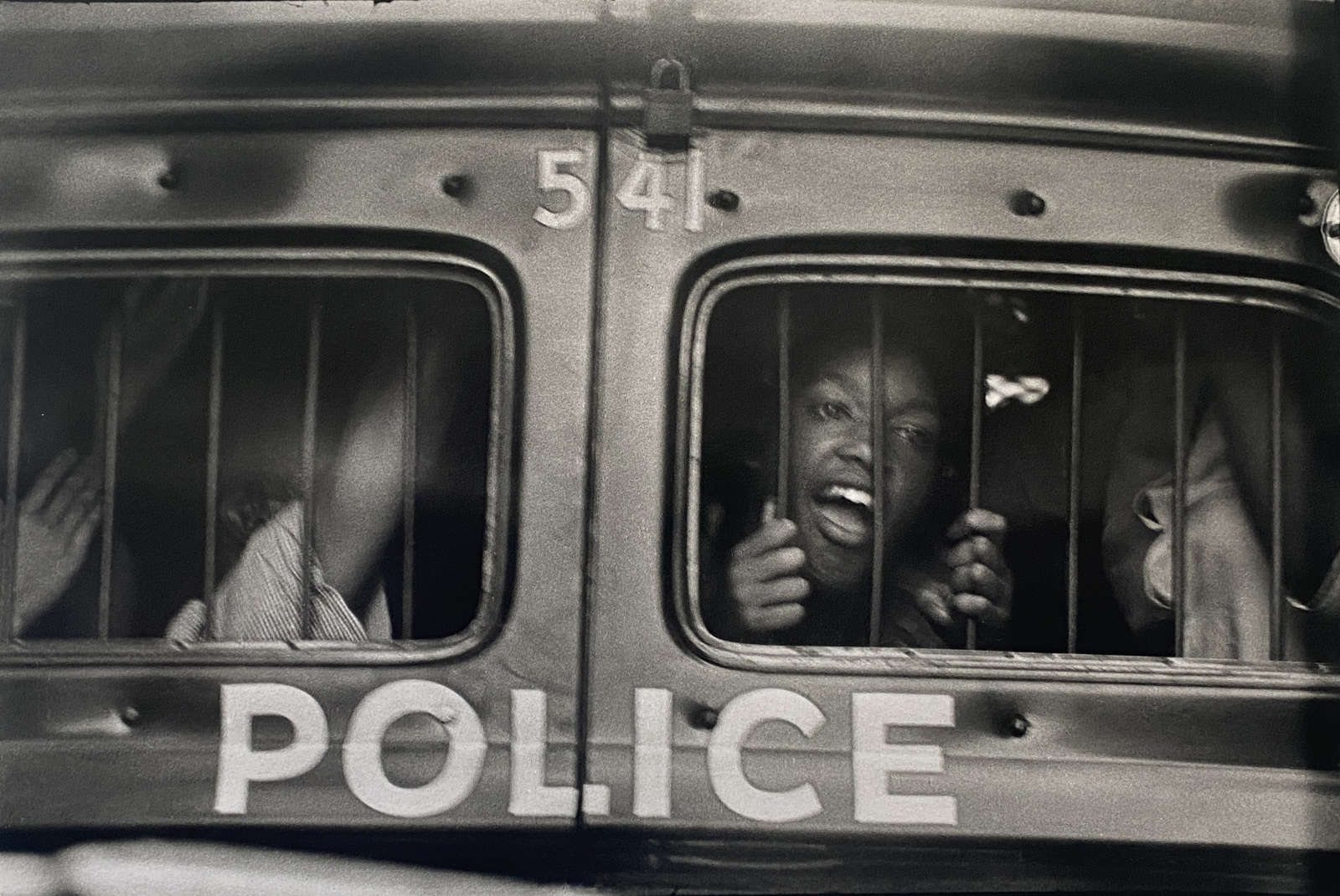 Danny Lyon, Civil Rights Series (Woman In Paddy Wagon), 1963-1964