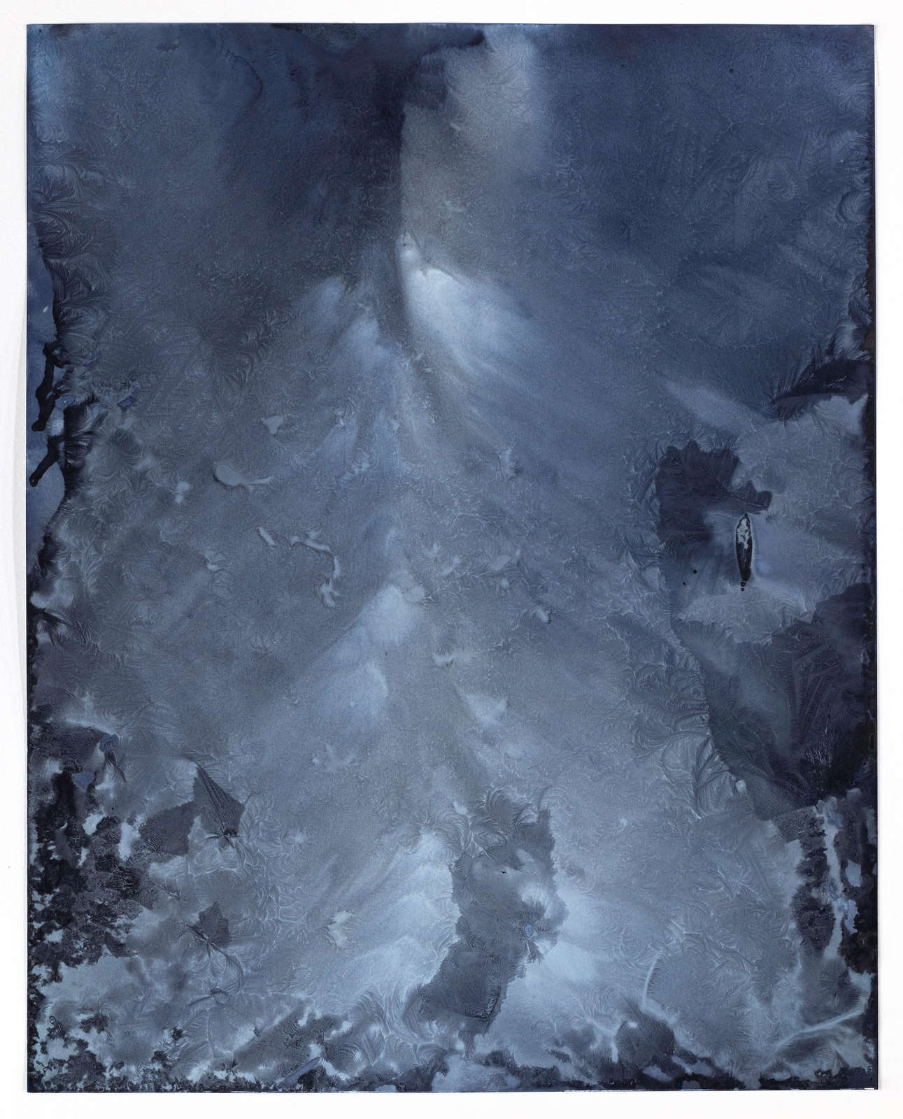 Meghann Riepenhoff, Ice #375 (-3-35℉, Colorado River, CO, 12.19-20.2021), 2021