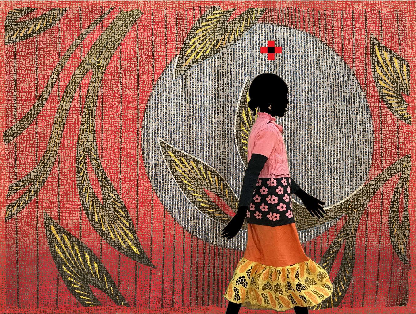 Saïdou Dicko, The pink stars Act2, T Feuilles D oRed, 2025