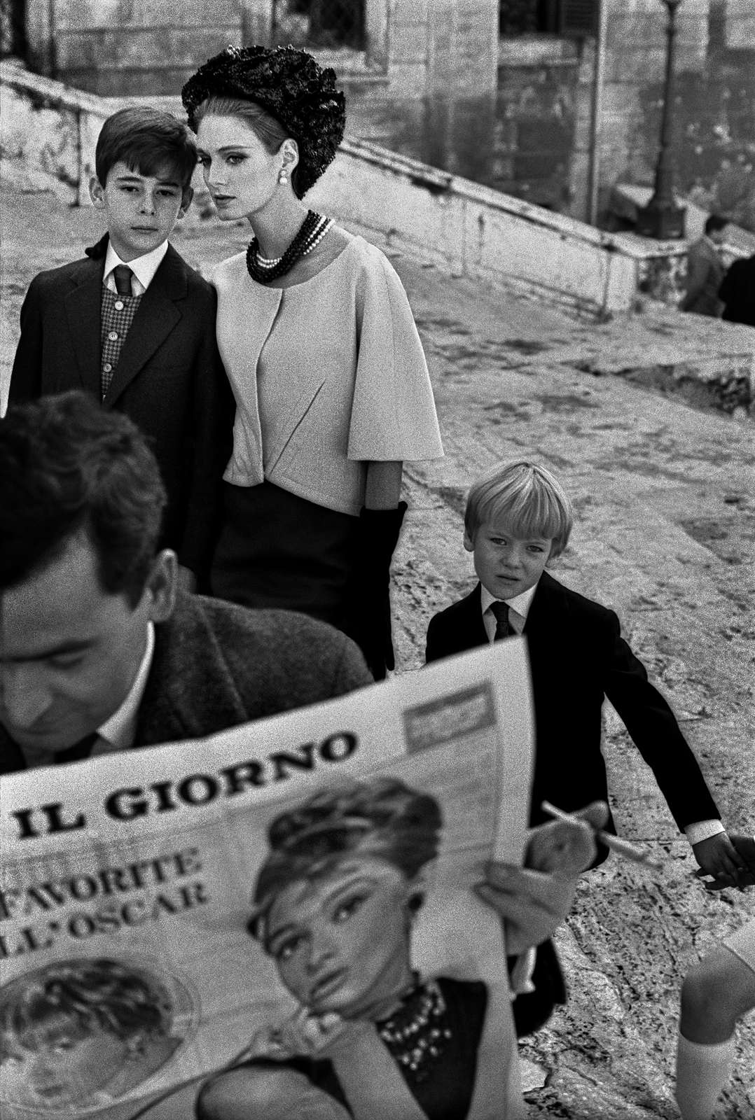 Frank Horvat, Roma, Italy for Harper's Bazaar, 1962