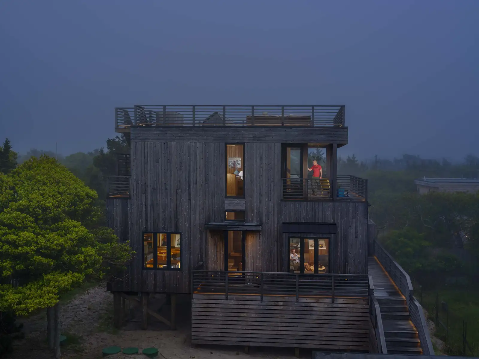 Gail Albert Halaban, Veil of Rain, Fire Island, 2025