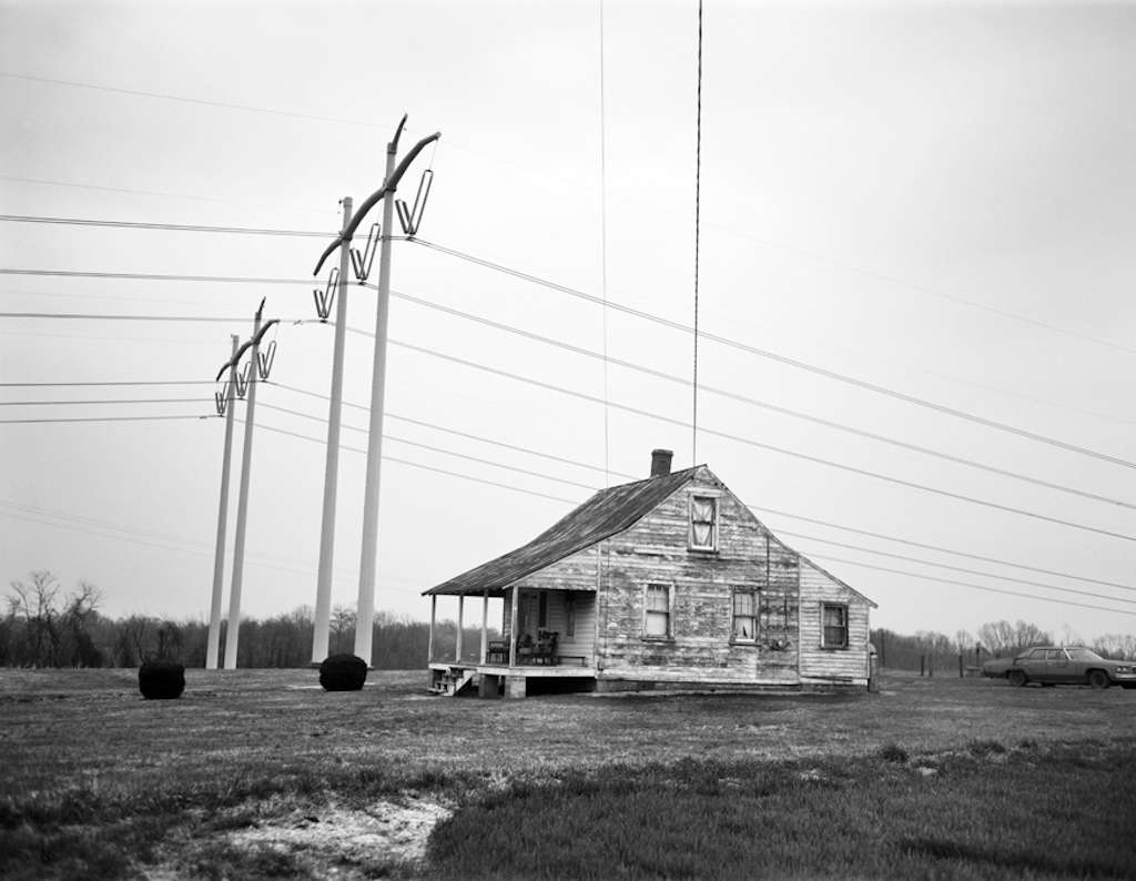 Shack and Power Lines, Deale, Maryland, 1994