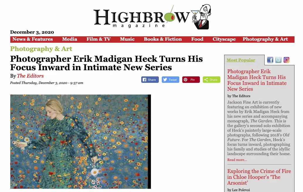 Photographer Erik Madigan Heck Turns His Focus Inward in Intimate New Series