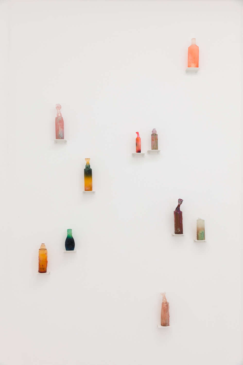 Julia Thompson, 'My past paradise', 2025, Soap, perfume (vodka, lipstick, bread, resin, eye shadow, dyes, glitter), dimensions variable. Courtesy of the artist and Brooke Benington. Photo: Rob Harris.