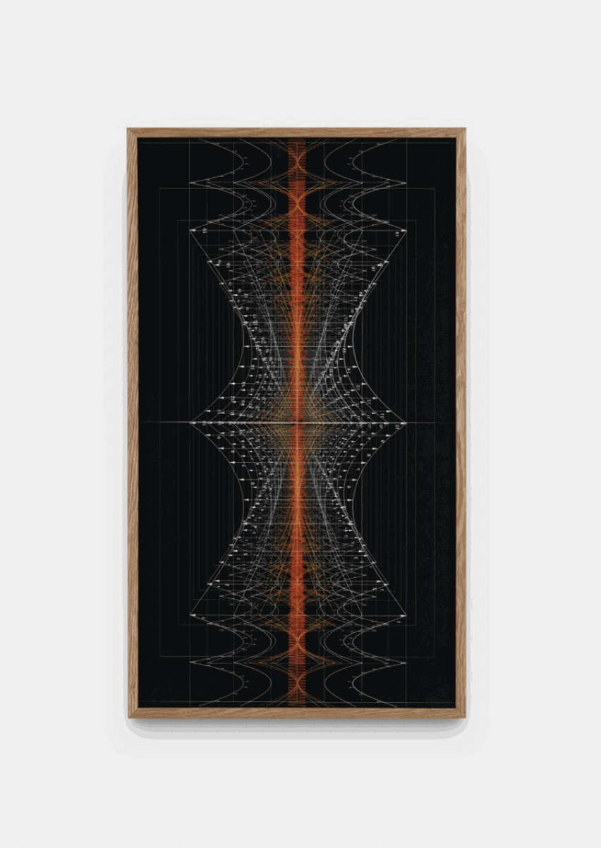 Paula Rivas & Christian Wloch,'Portales', 2025. Printed on cotton paper, framed 45x80cm. Courtesy of the artist and Gallery Rosenfeld.