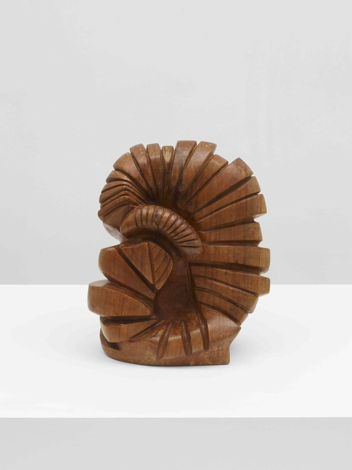 Saloua Raouda Choucair, 'Spiral Rhythm', 1985-1987, Wood, 36.2 x 29.2 x 16.5 cm