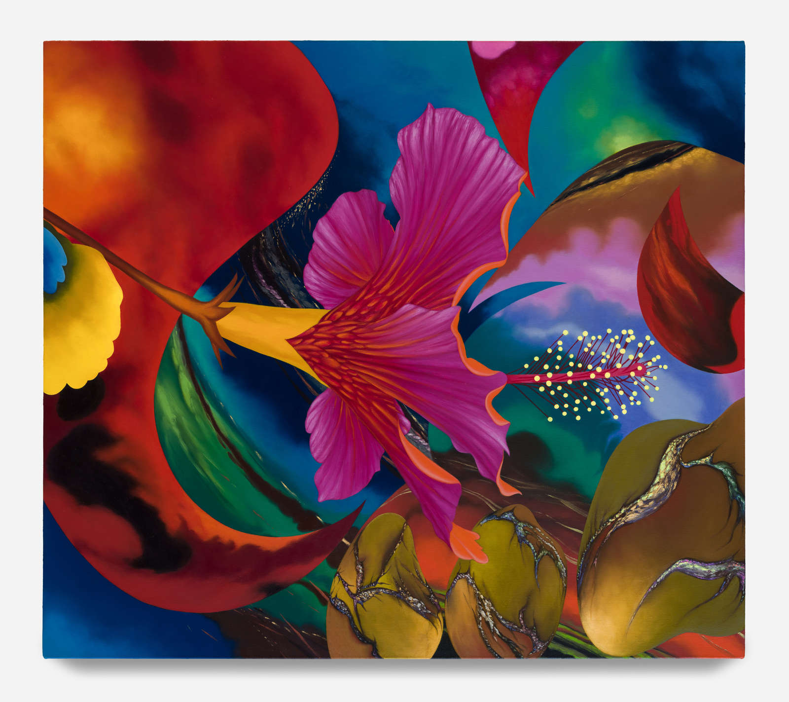 Tom Allen, 'The Portent', 2022, Oil on canvas, 55.9 x 63.5 cm, 22 x 25 in. Courtesy of the artist and The Approach