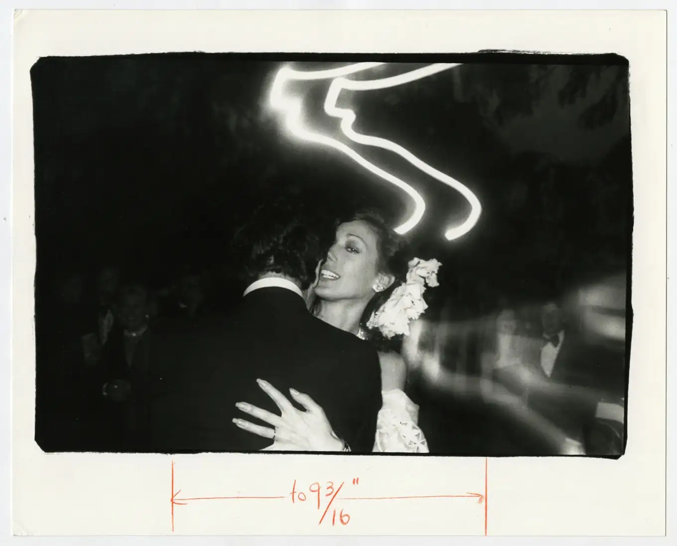 Bob Colacello, 'James Randall and Marisa Berenson, on theirWedding Day, Beverly Hills', 1976, Vintage gelatin silver print, Image 20,3 x 25,4 cm (8 x 10 in), Frame 25,3 x 30,2 x 3 cm (9,96 x11,89 x 1,18 in). © Bob Colacello. Courtesy Thaddaeus Ropac