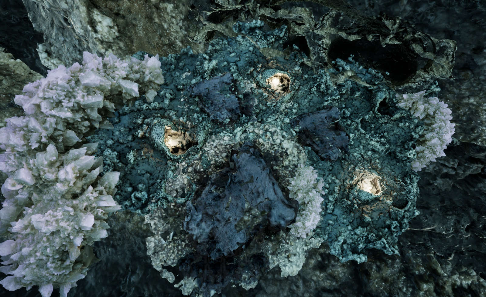 Still image of Jakob Kudsk Steensen's 'Liminal Lands', 2021. 18 minutes, 7.1 surround sound, dimensions variable.