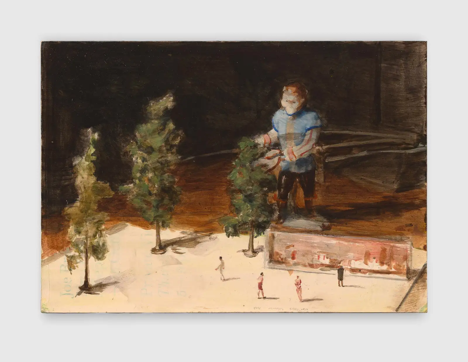 Micha&euml;l Borremans, 'The Gardener', 2023, Oil on board &copy; Micha&euml;l Borremans, Courtesy the artist and David Zwirner