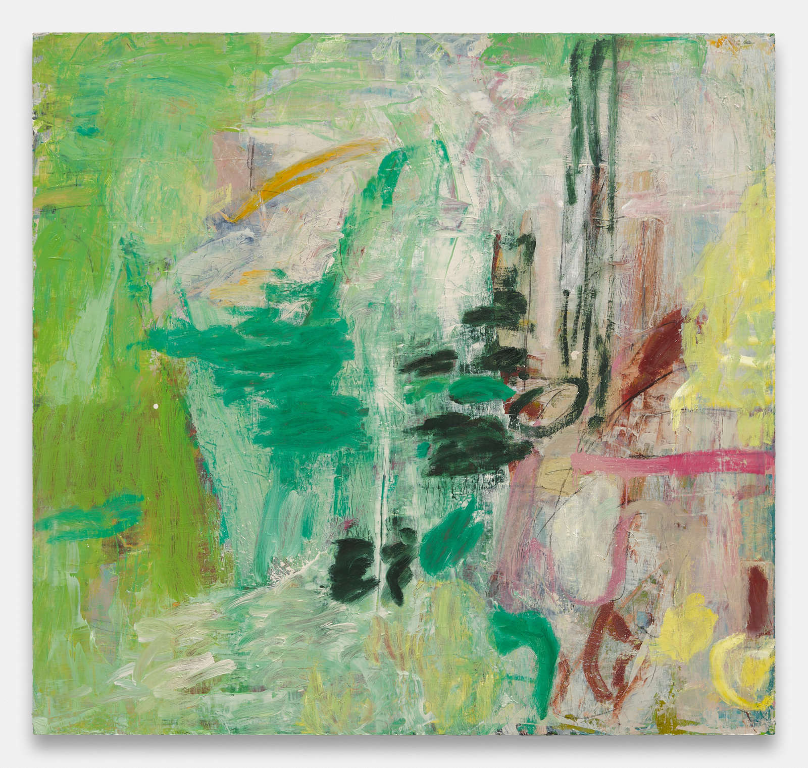 Max Wade, 'Swinging on the deck', 2023, Oil on canvas, 66 7/8 x 70 7/8 in, 170 x 180 cm (SMG_MWD0089)