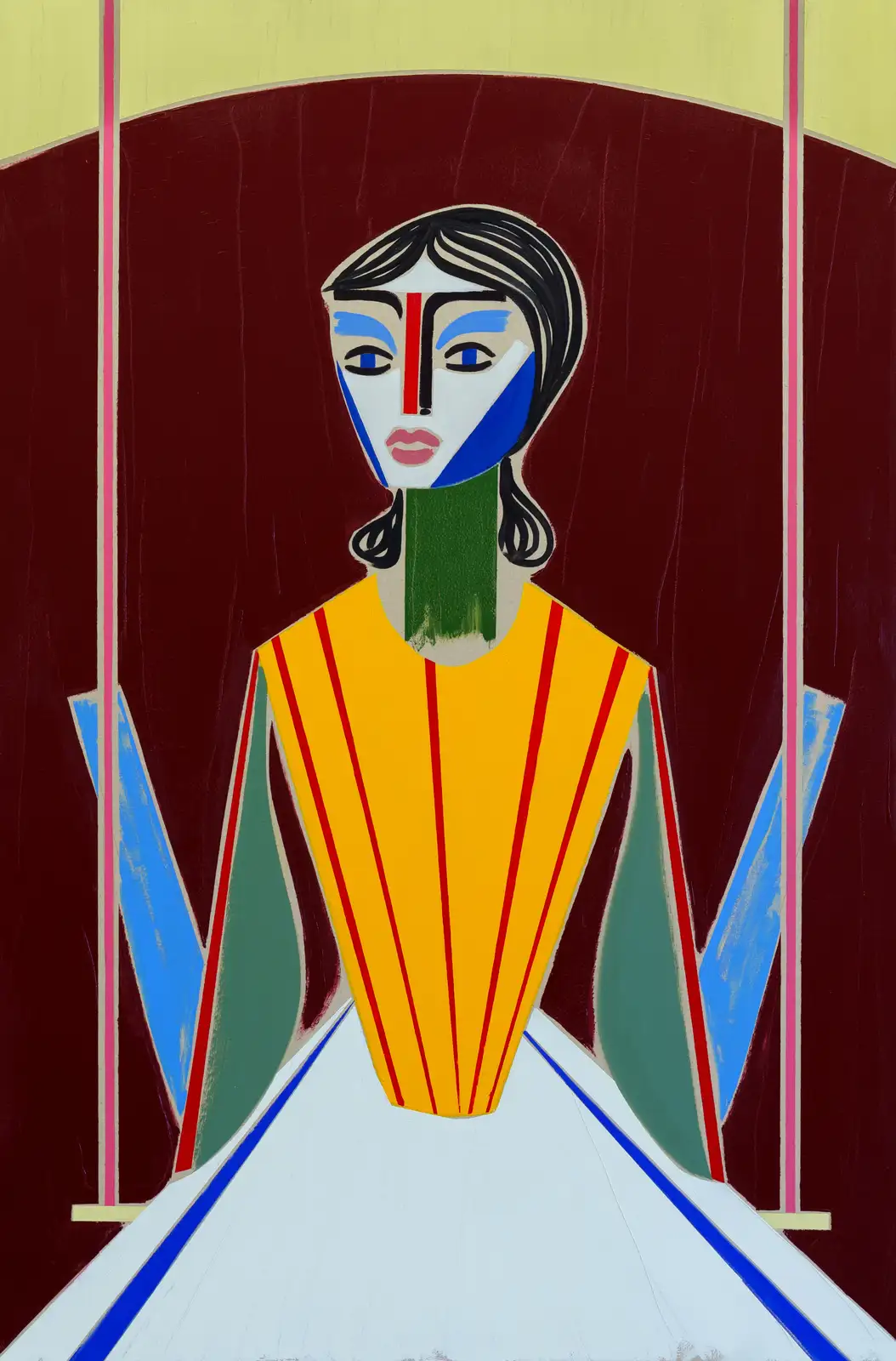 Henrik Godsk, 'Grace', 2024, Oil on canvas, 120 x 80 cm, 47 1/4 x 31 1/2 inches (V07812)