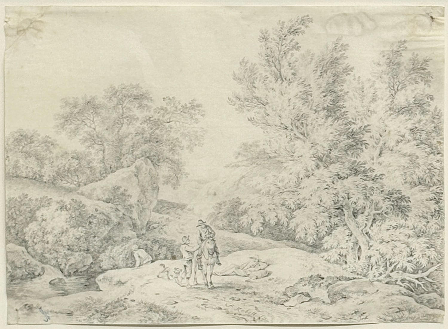 Landscape with Travelers Resting