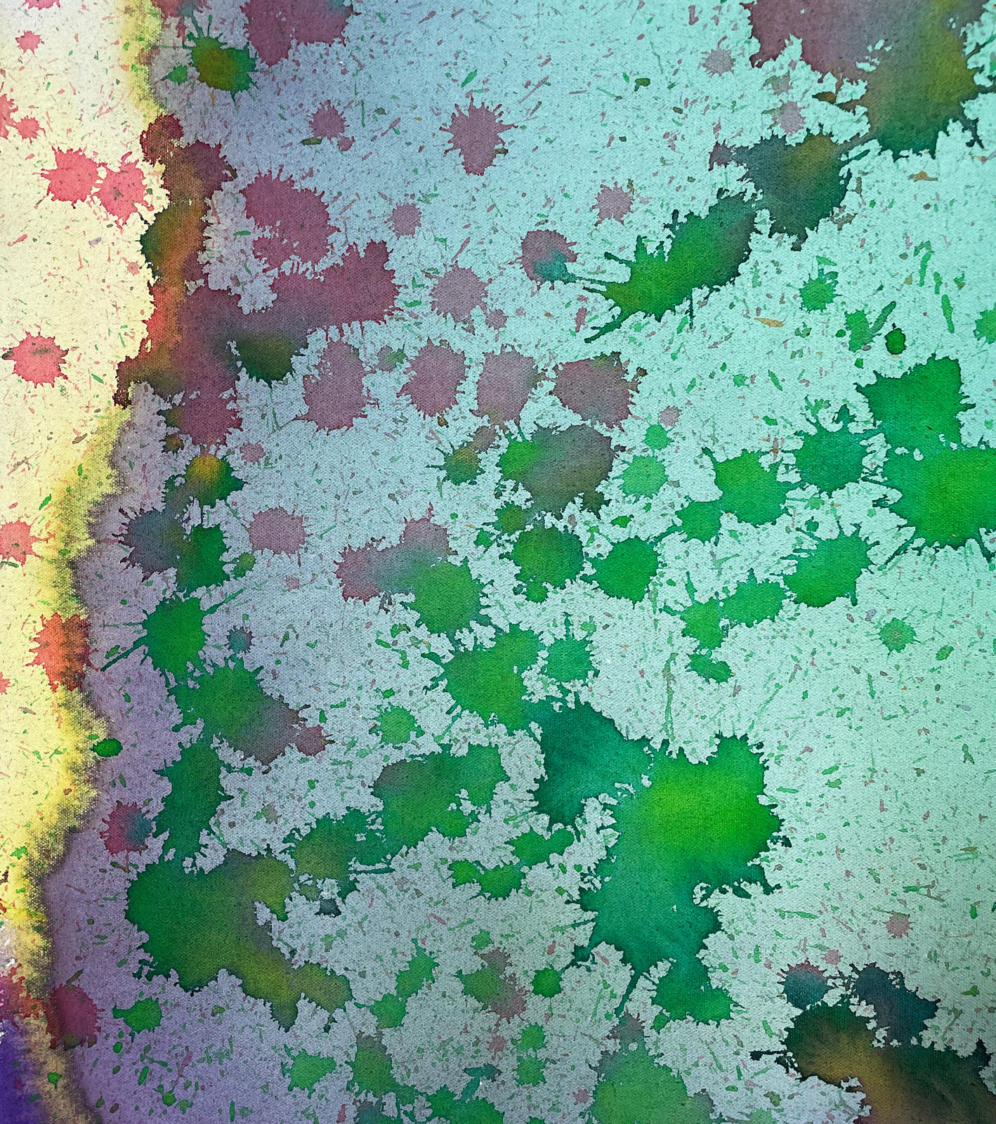 Stain Painting (242a)