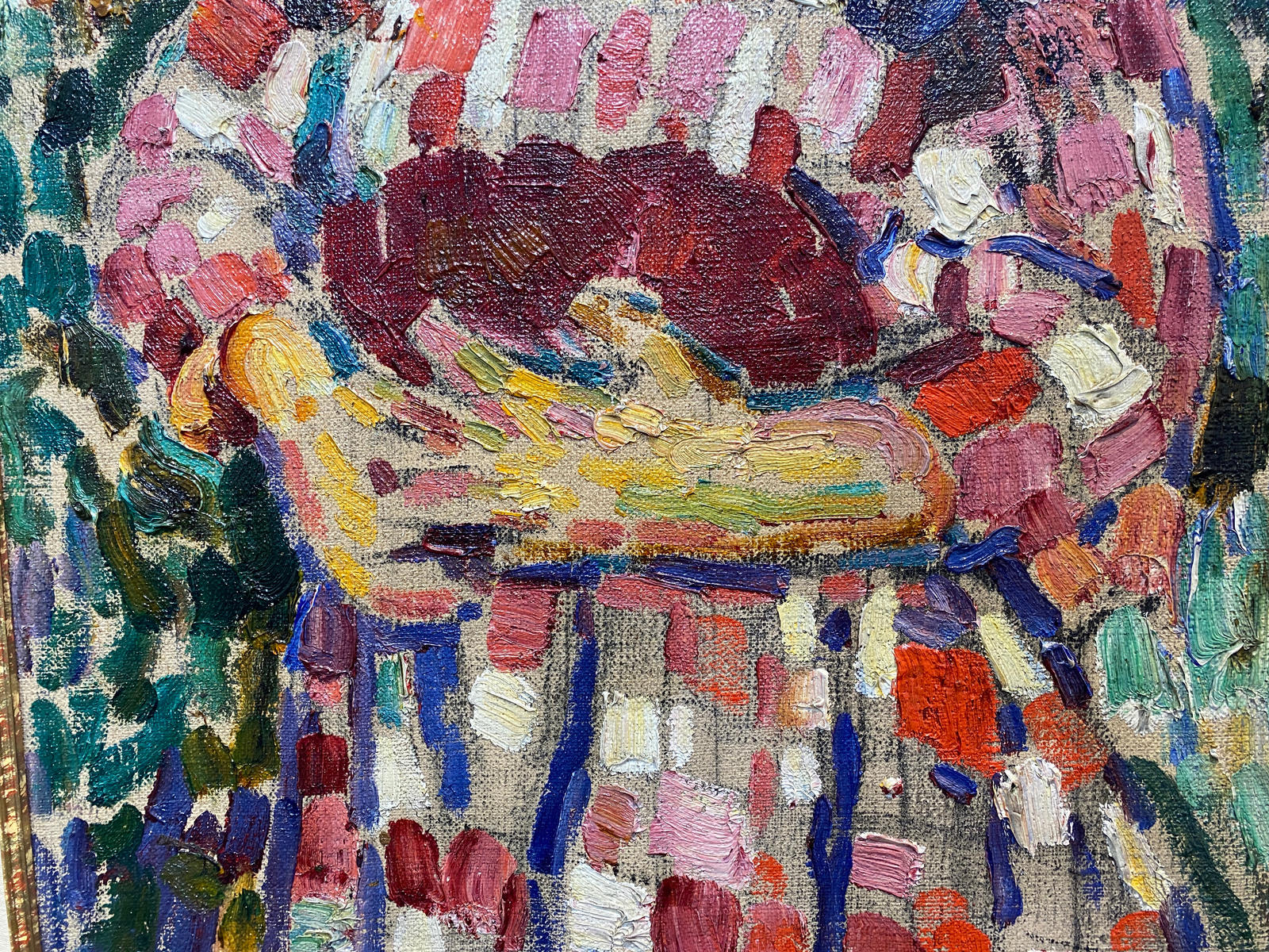 Girl Gathering Flowers