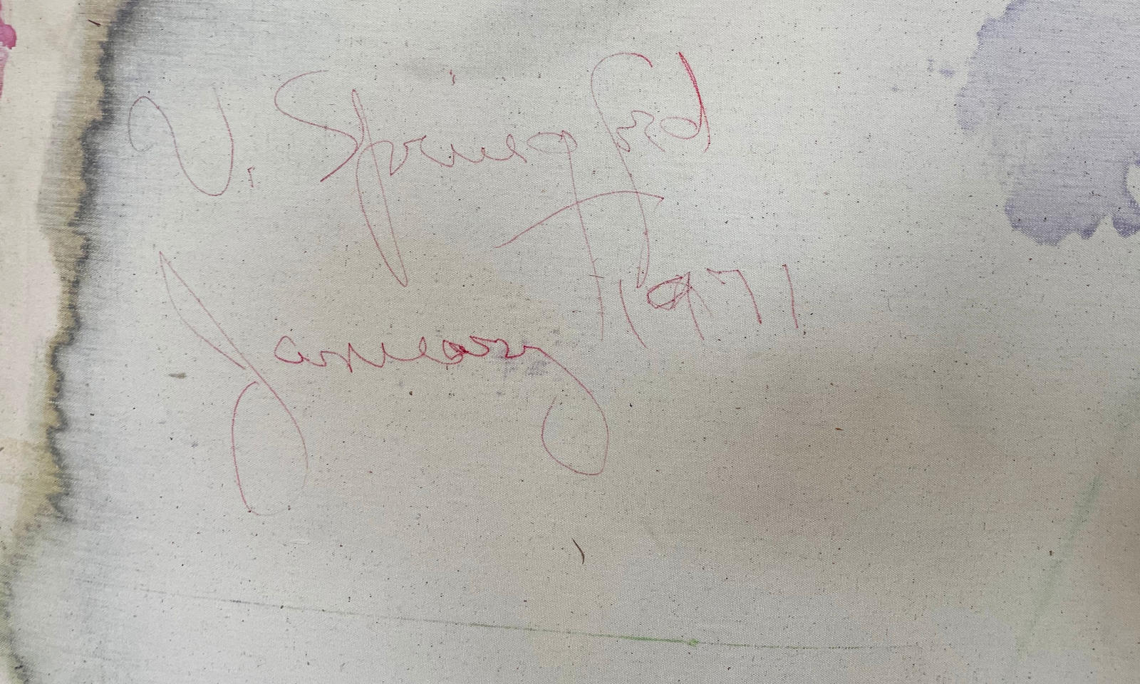 Stain Painting (242a)