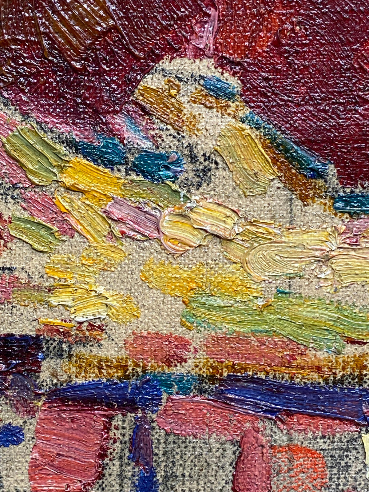 Girl Gathering Flowers