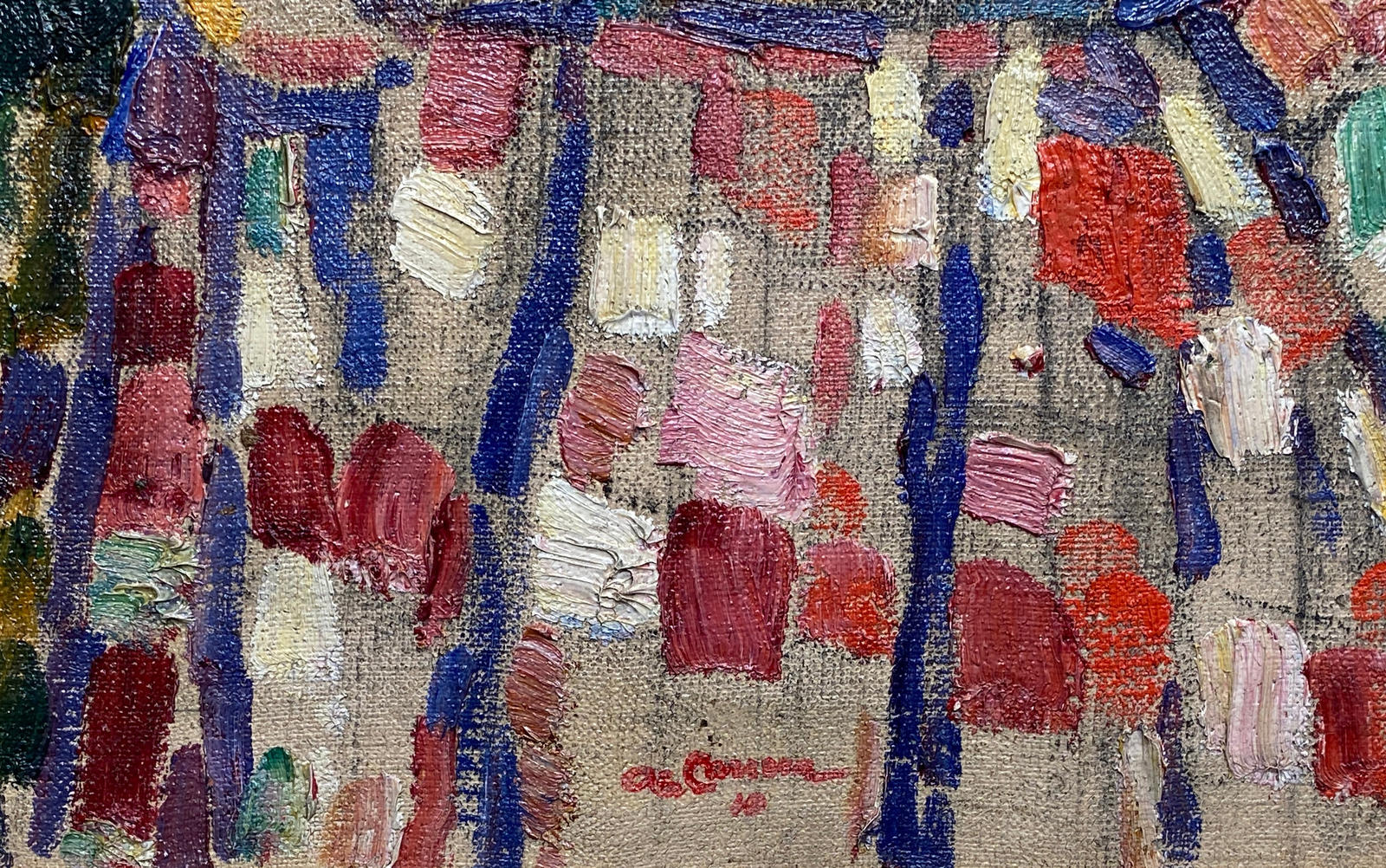 Girl Gathering Flowers