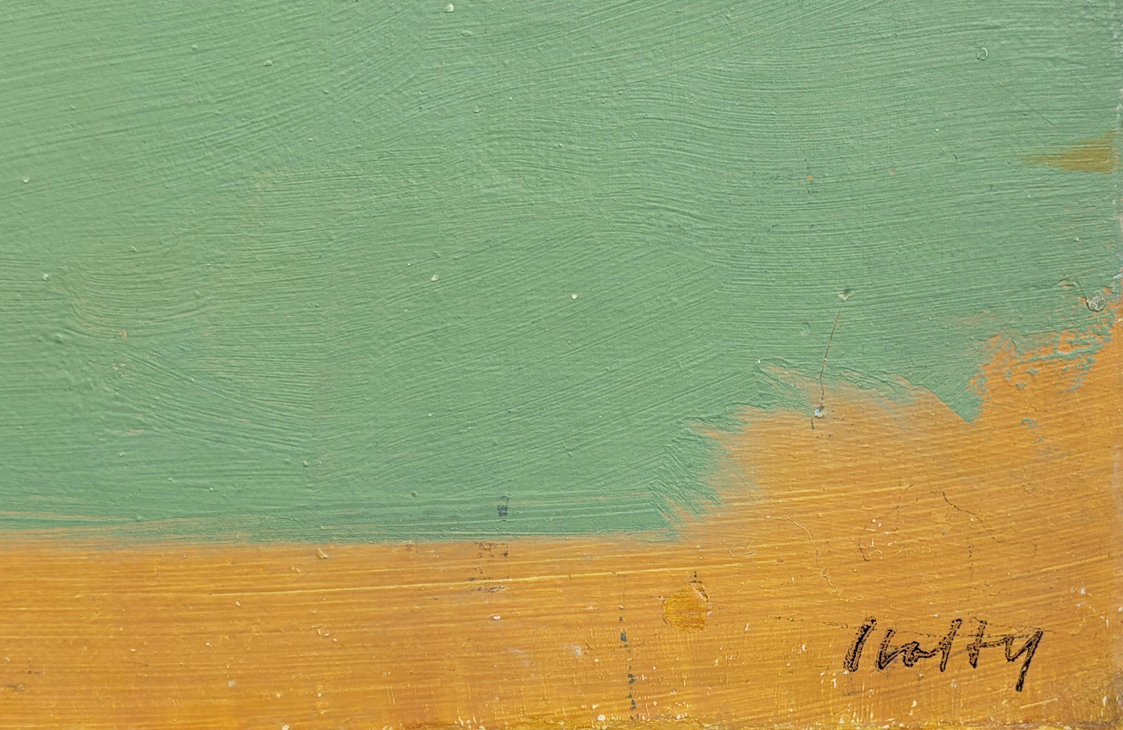 Color Theory #571 Orange, Greens, White