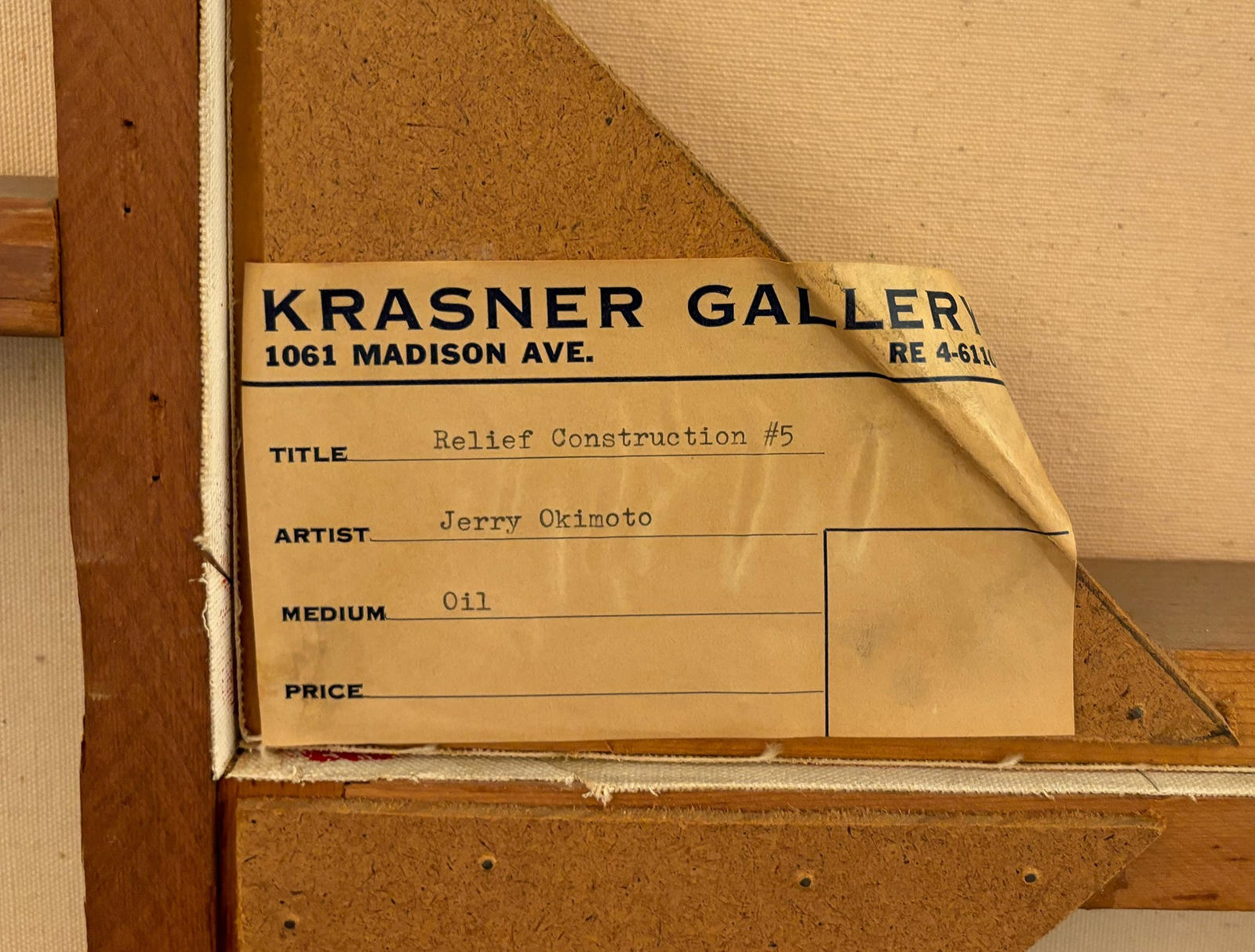 Relief Construction #5