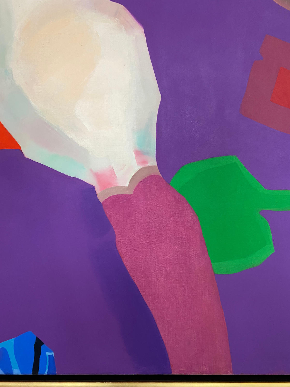 Figure in Purple Stockings