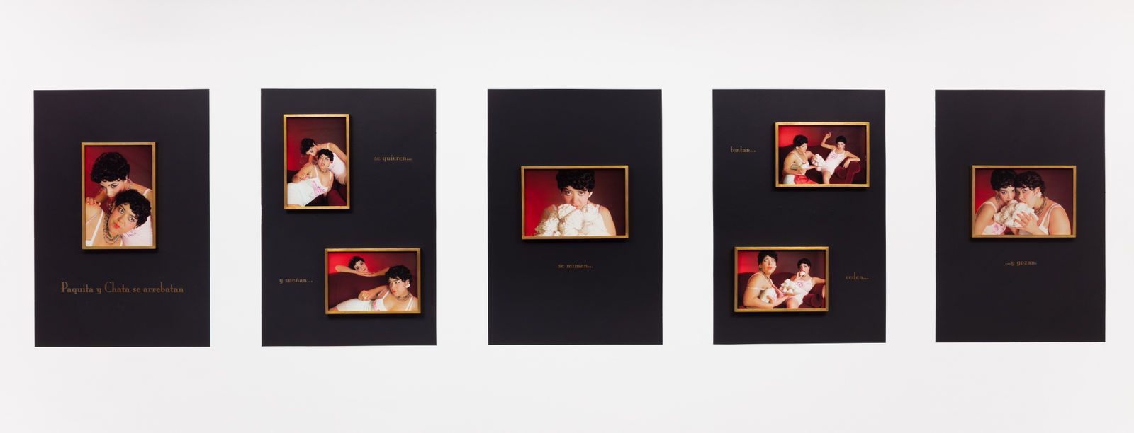 Coco Fusco, Paquita y Chata se arrebatan, 1996