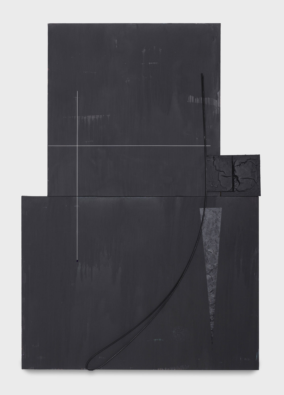 Torkwase Dyson, Indeterminacy #1 (Black Compositional Thought), 2022
