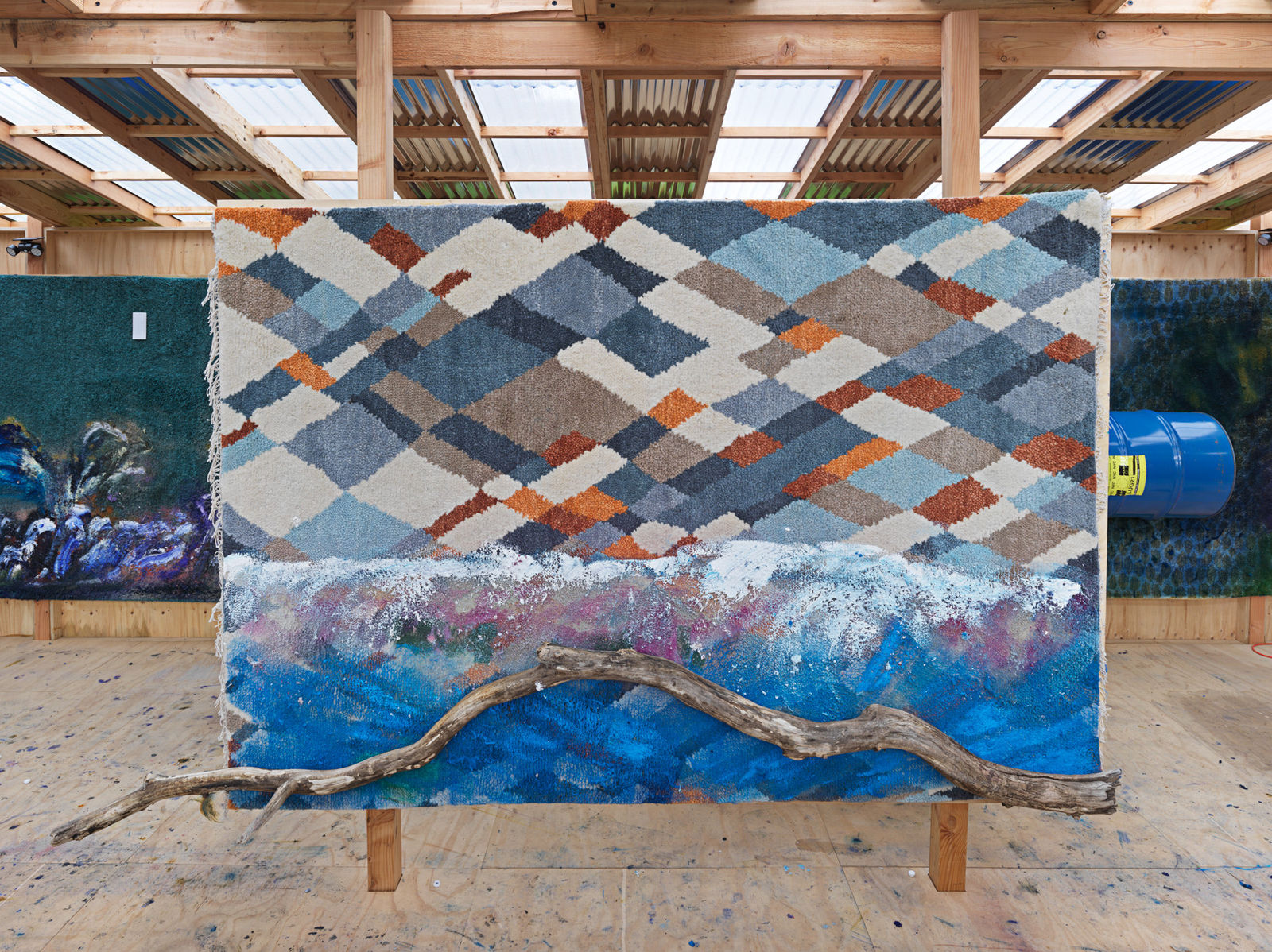 Alvaro Barrington, Bring Your beach body Home Big Stick, 2021