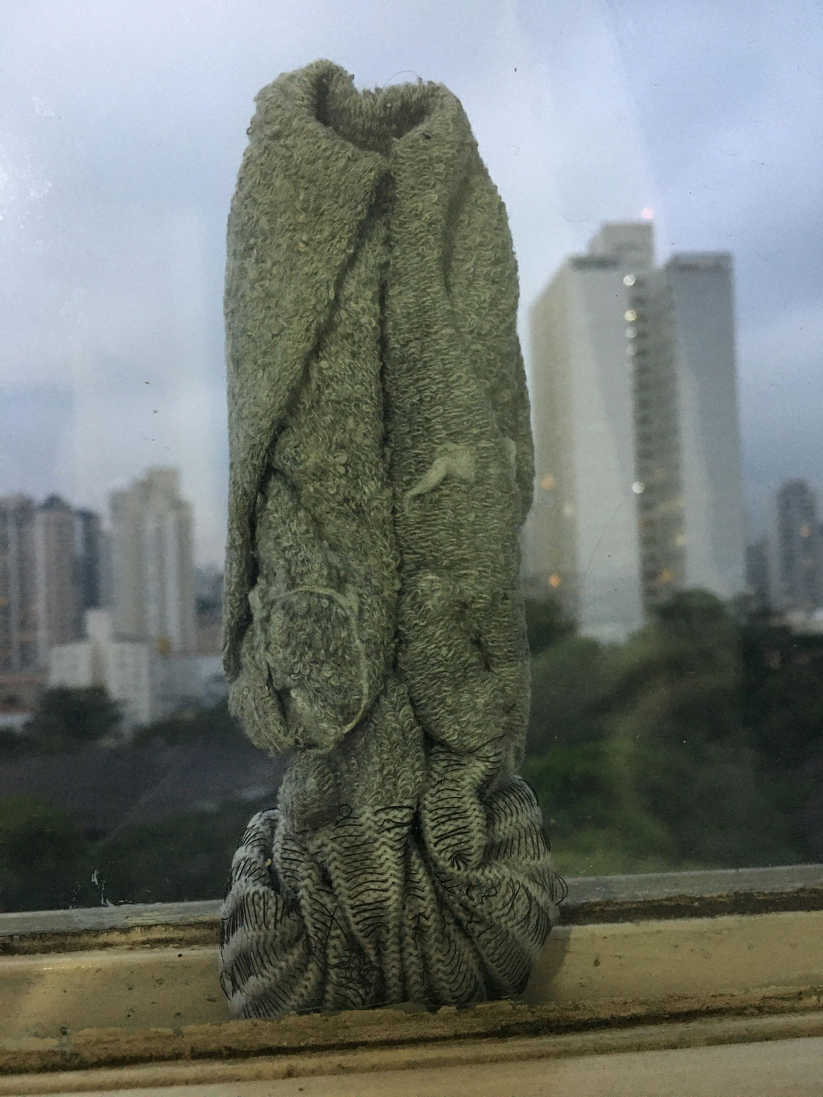 Adriano Costa, Window Socks, 2022