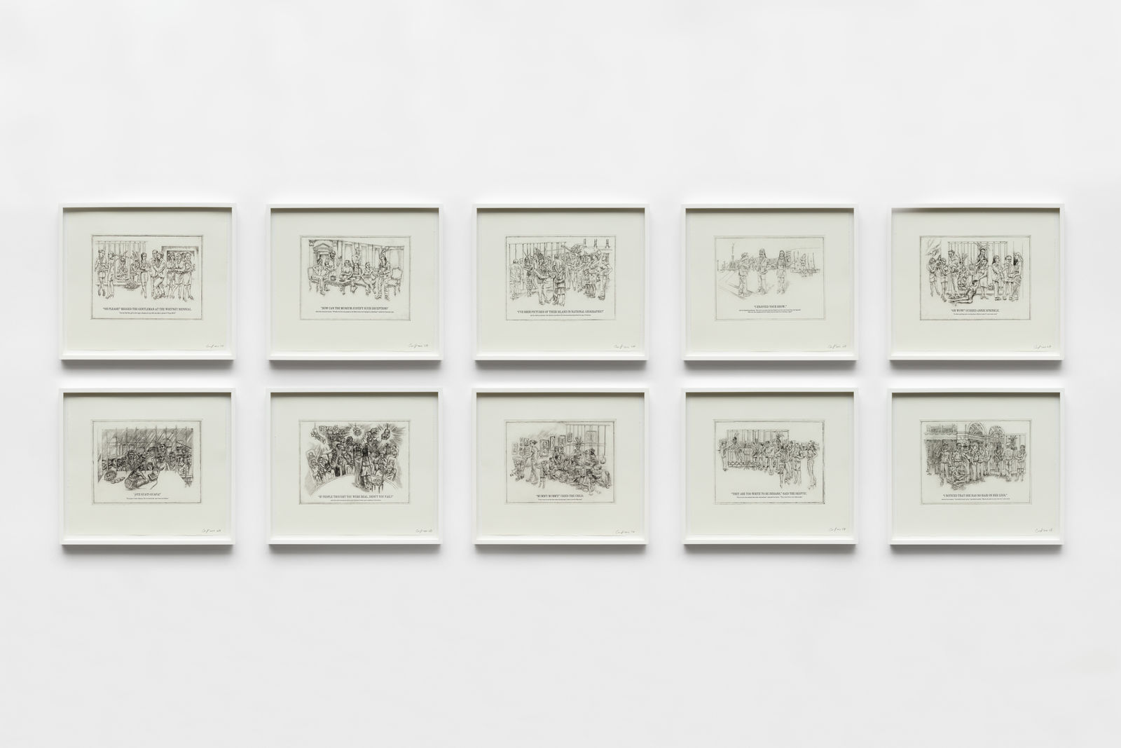 Coco Fusco, The Undiscovered Amerindians, 2012