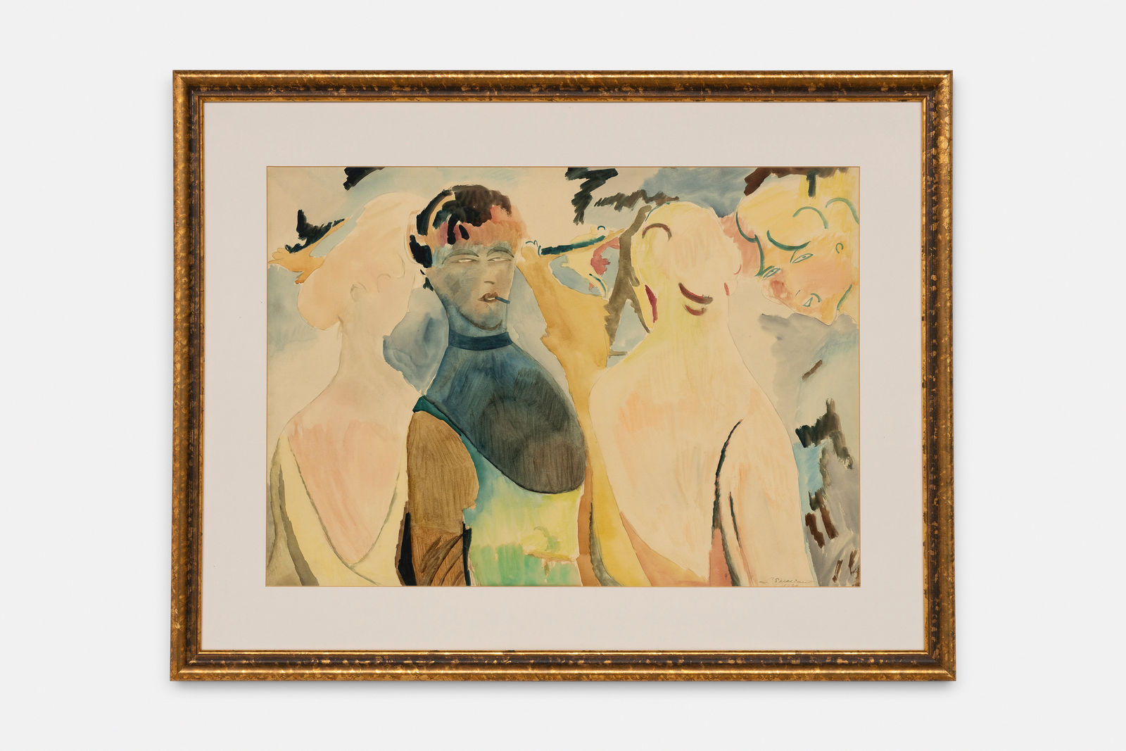 Léon Spilliaert, Scène de bal, 1920