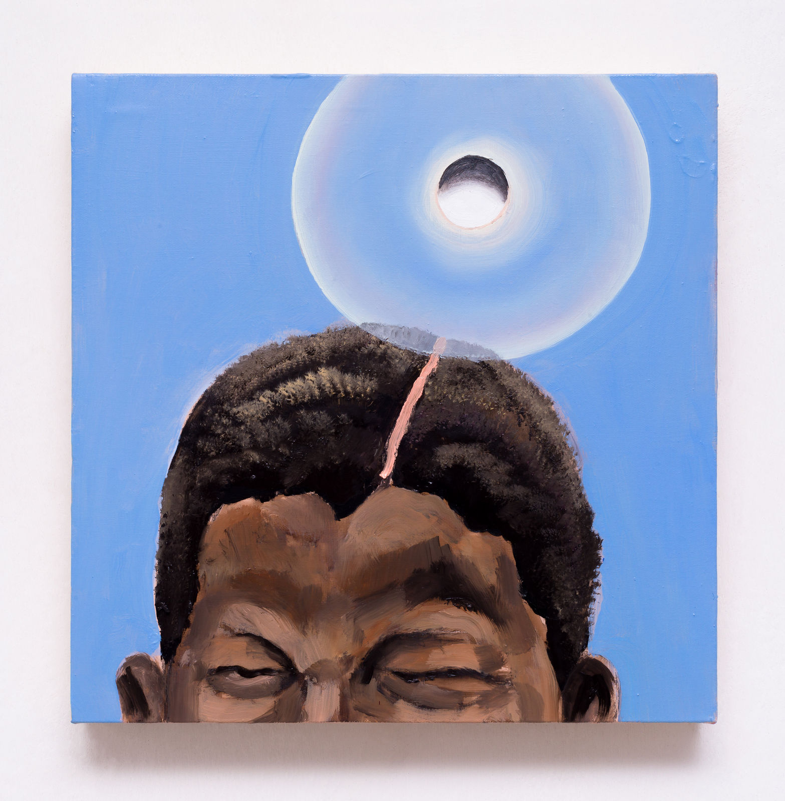 Antonio Obá, Figura peregrina - imagem incidental: cabeça de Mandela, 2020