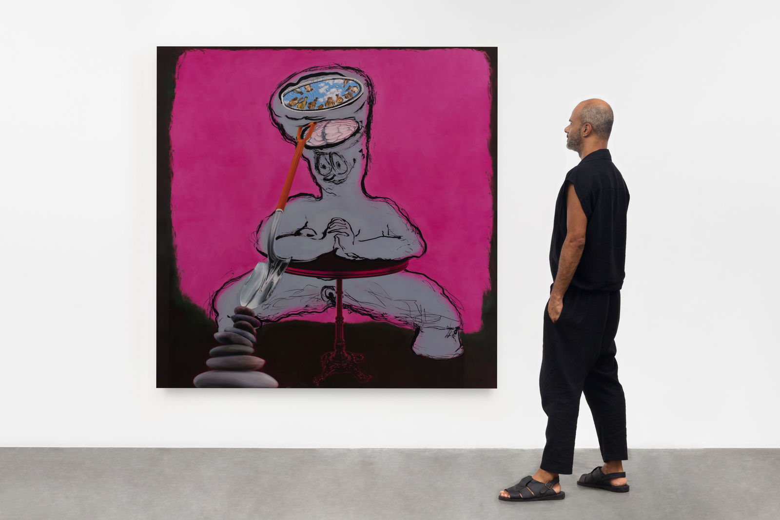 Ebecho Muslimova, FATEBE BIRD SHIT BRAIN FOCUS, 2024