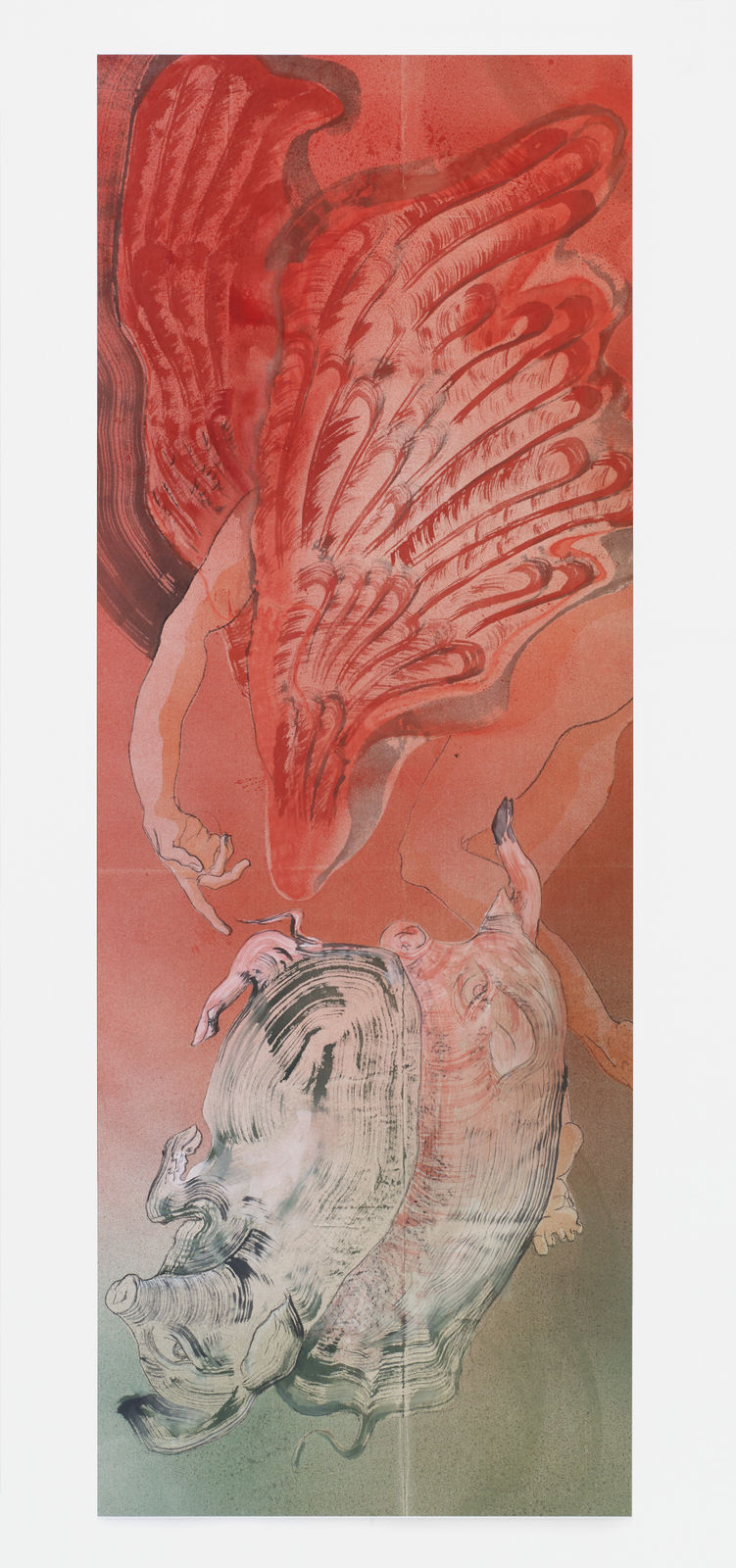 Matthew Lutz-Kinoy, The Announcement in The Land of Cockaigne, 2019