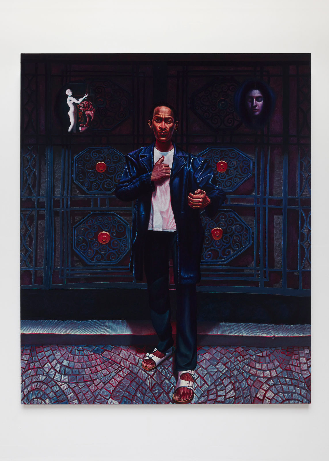 Bendt Eyckermans, A play of night, light and leather, 2020