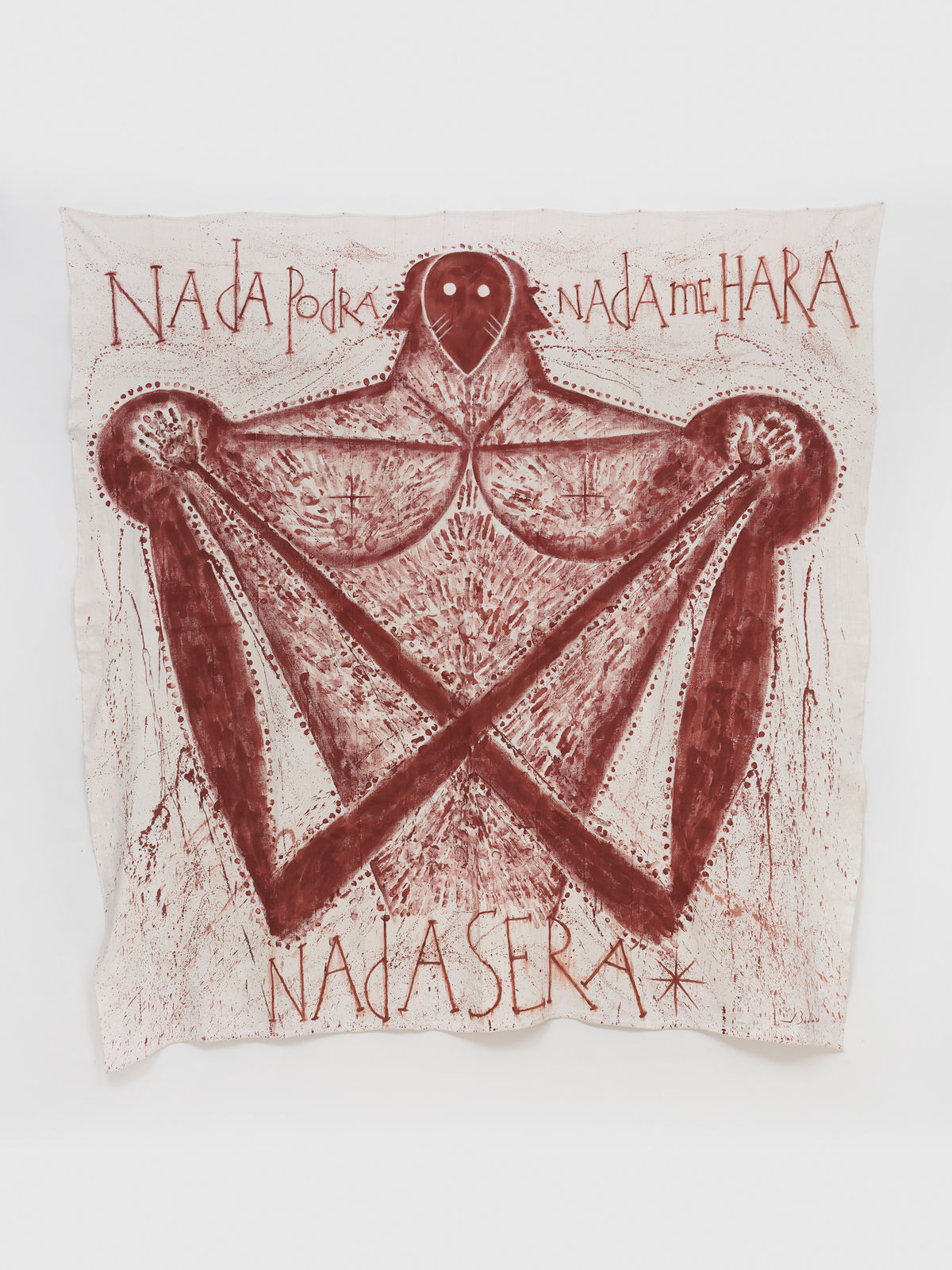 José Bedia, Nada Podra, Nada me Hara, Nada Sera, 2021