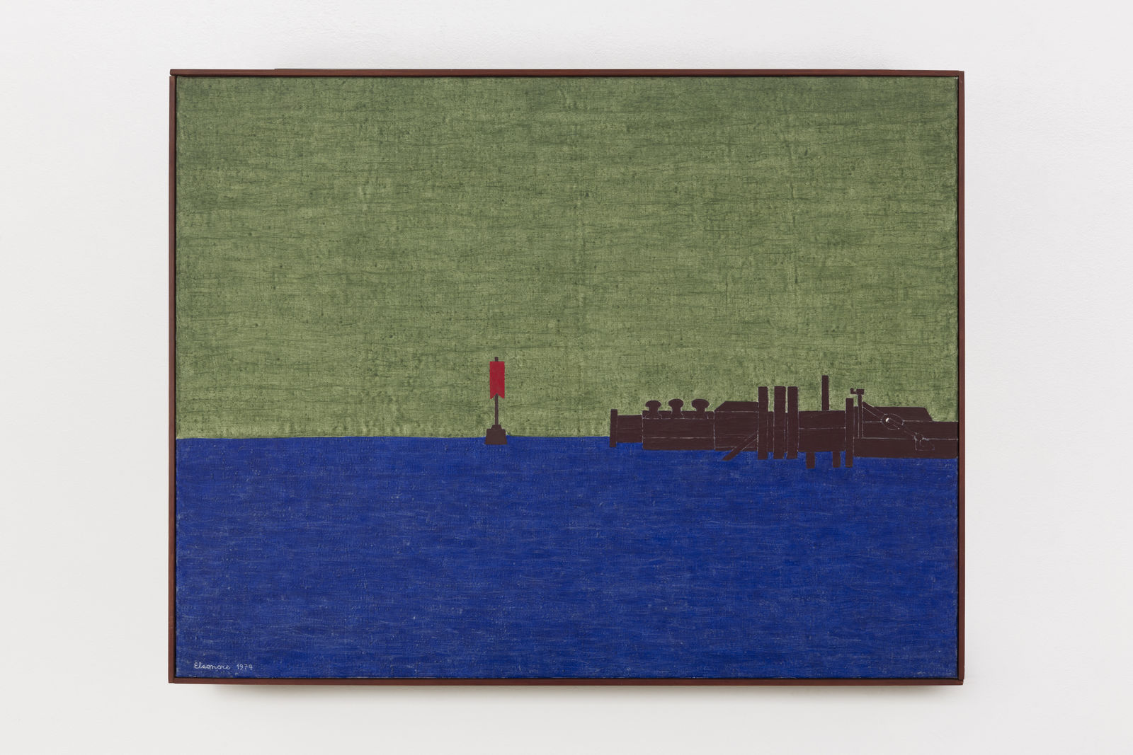 Eleonore Koch, Private pier, abandoned, 1974