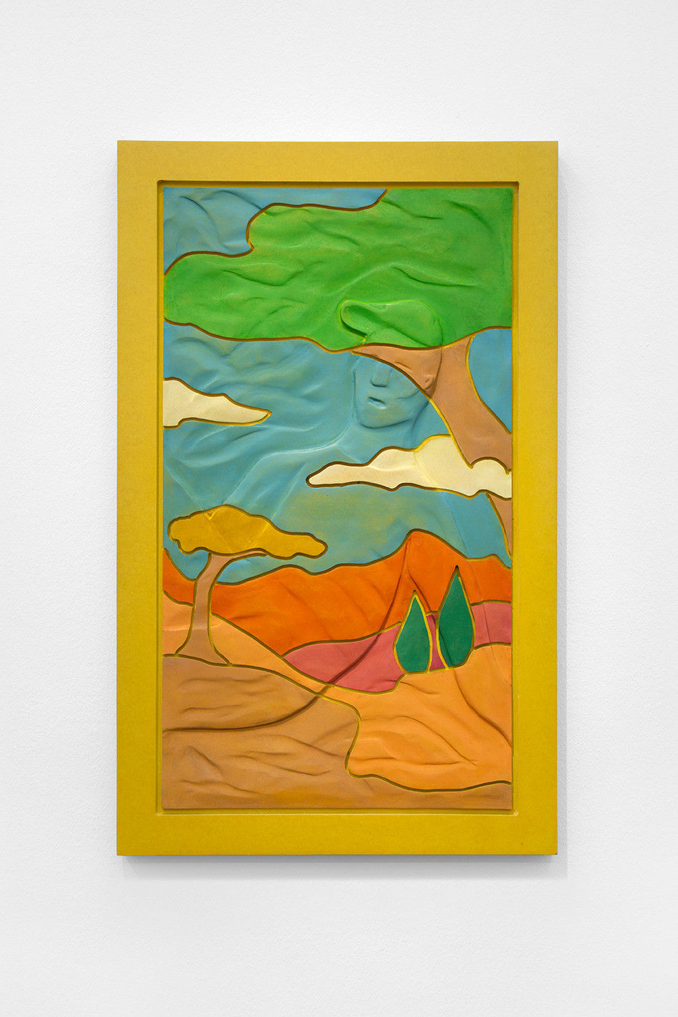 Neïl Beloufa, Double standard: savannah landscape, 2024