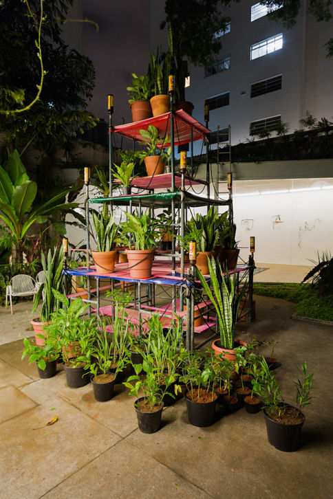 Adriano Costa, pagode jardim japão, 2014