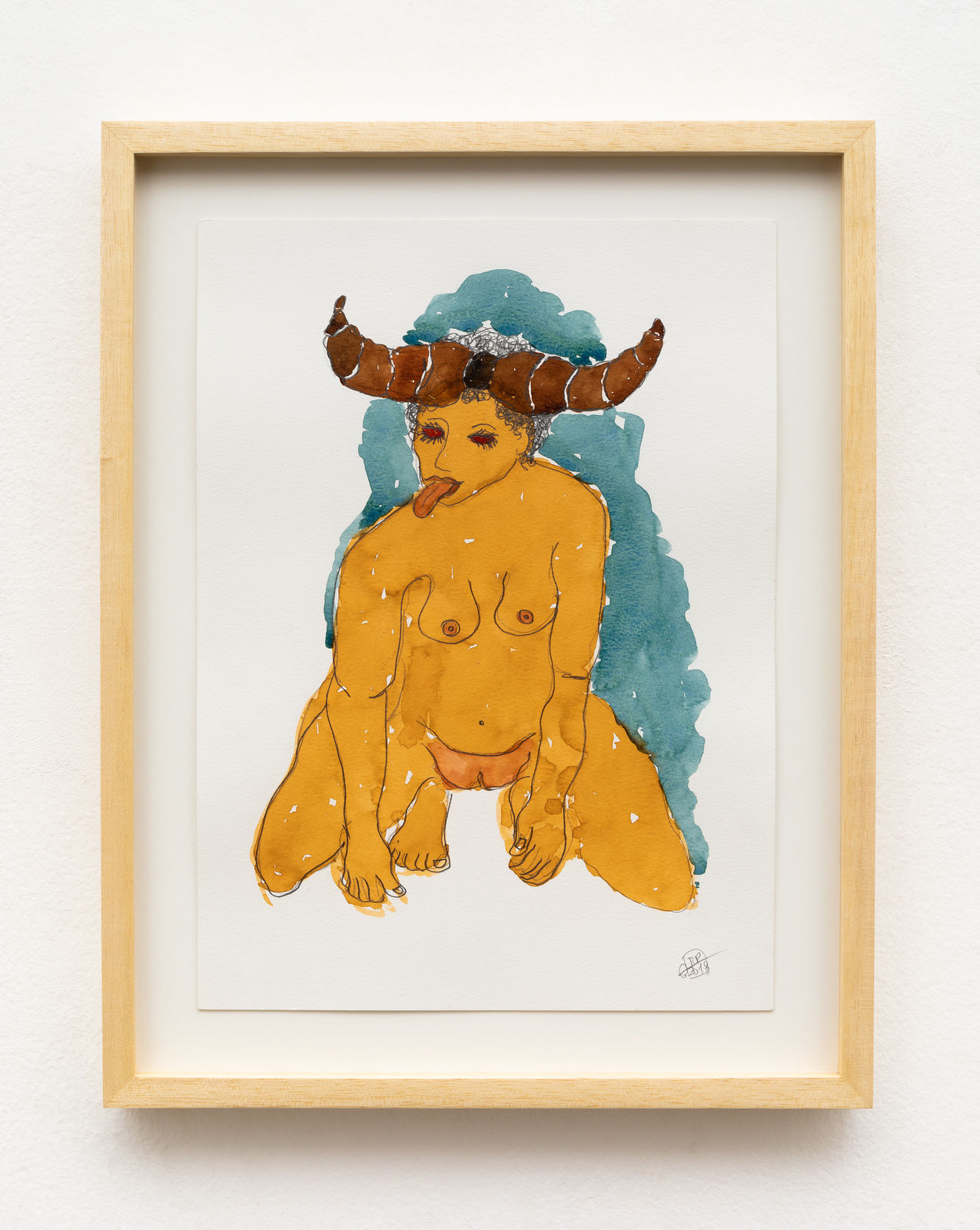 Rosana Paulino, from Búfala series, 2019