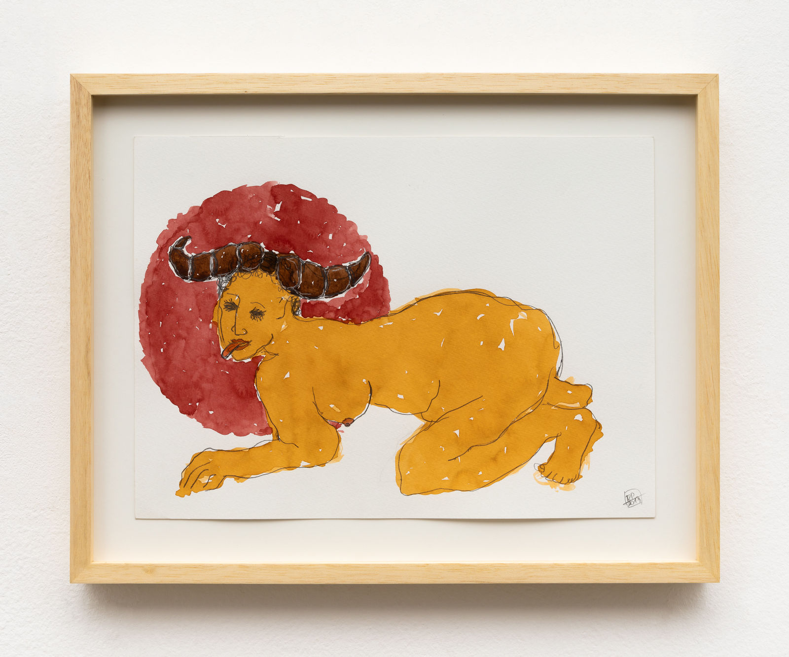 Rosana Paulino, from Búfala series, 2019