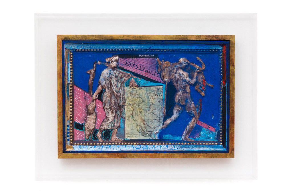 Anna Bella Geiger, Intolerância-migrações, 2017