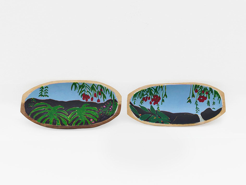 Patricia Leite, Saudade do Brasil II (díptico), 2017