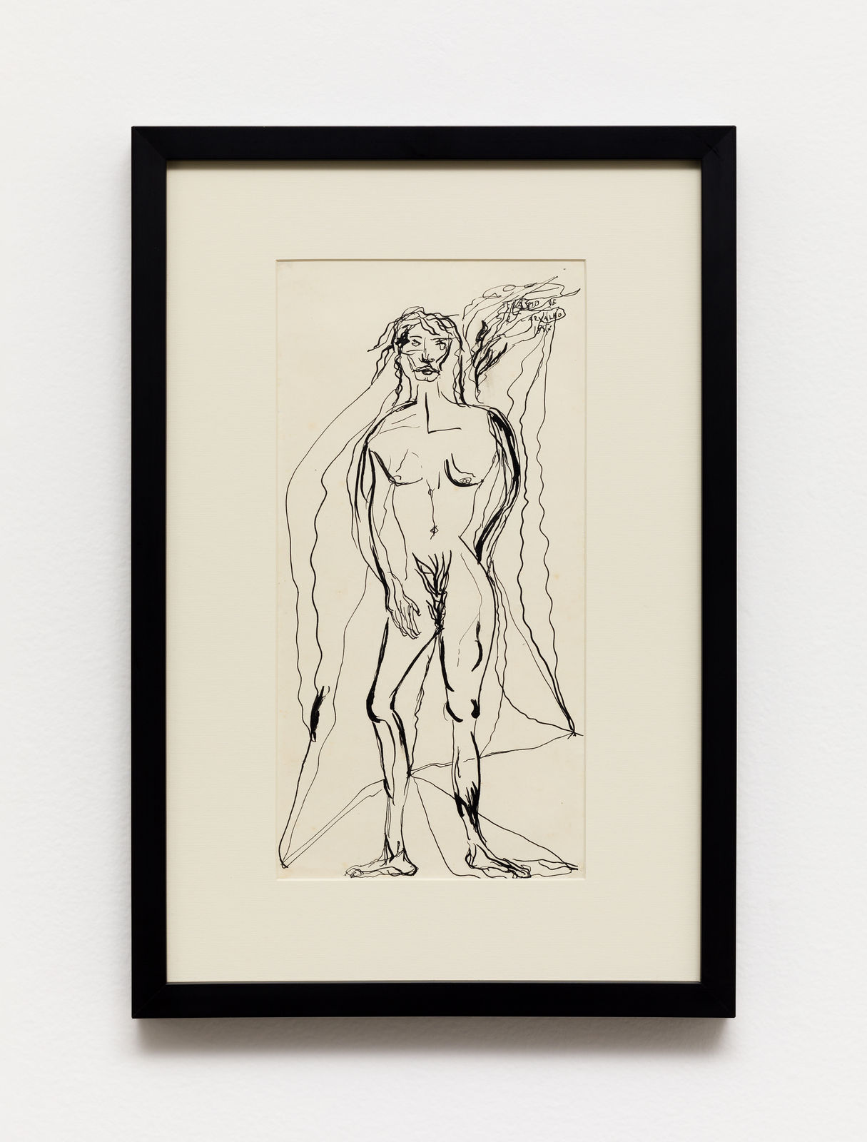 Flávio de Resende Carvalho, Nu masculino, 1957