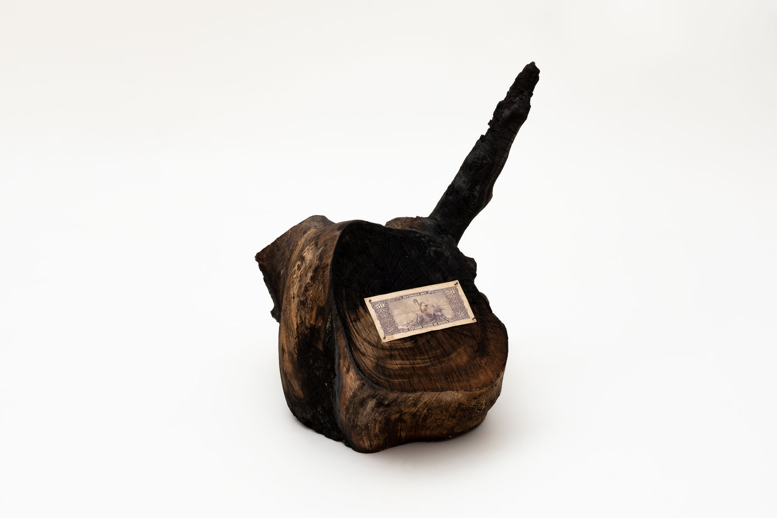 Paulo Nazareth, Lei Aurea [ ou Pelourinho ], 2019