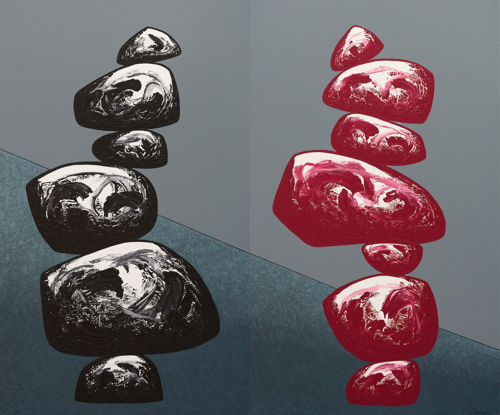 Ma Desheng, The Manifestation of All（高下齐现）, 2007