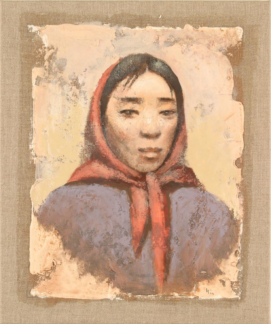 Yin Xin, Communist Portrait 78, 2004